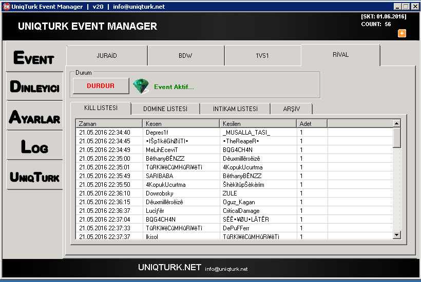 Event Manager 3